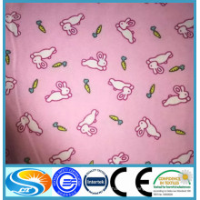 Estilo 2015 quente! 100% algodão / tc flanela atacado rosa tecido de flanela de algodão impresso para crianças pano bebê / pijamas / lençóis
